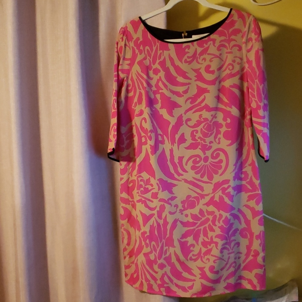Loft floral mini dress
